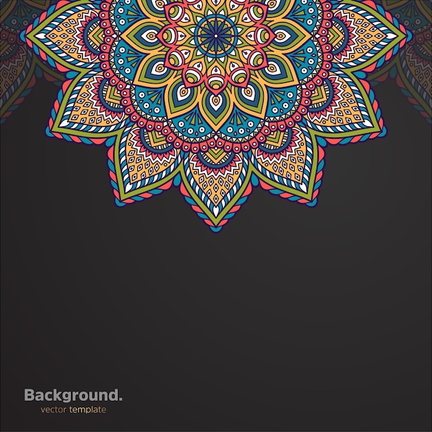 Luxury ornamental mandala design background 