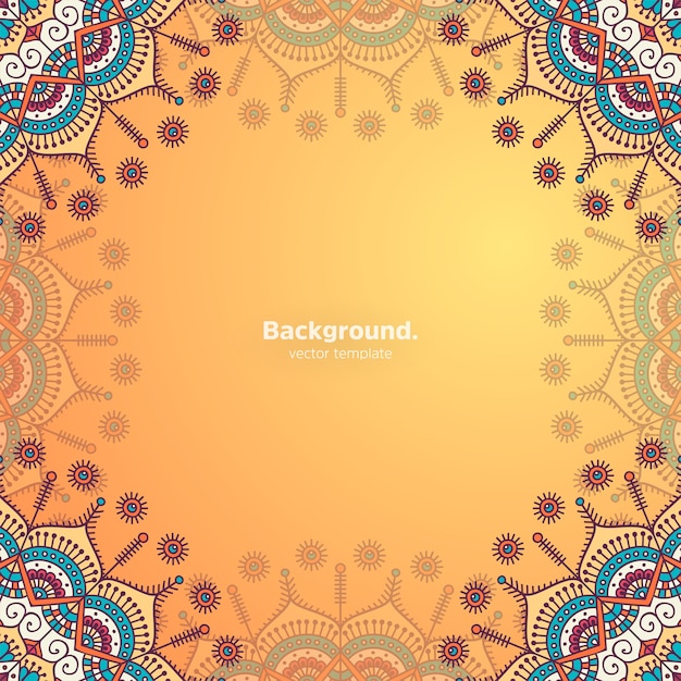 Luxury ornamental mandala design background