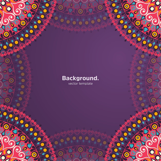 Luxury ornamental mandala design background