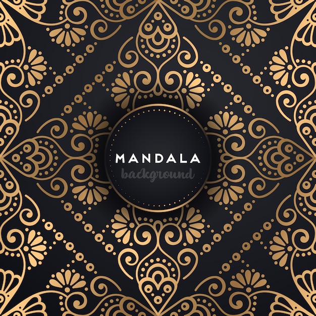 Luxury ornamental mandala design background