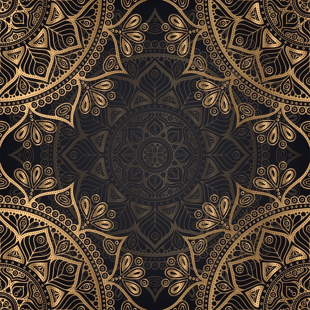 Luxury ornamental mandala design background