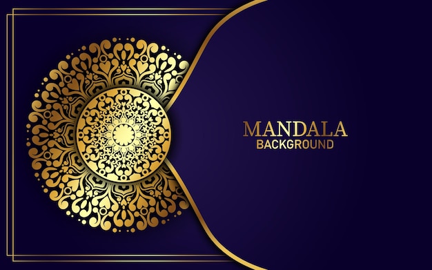 Luxury ornamental mandala design background