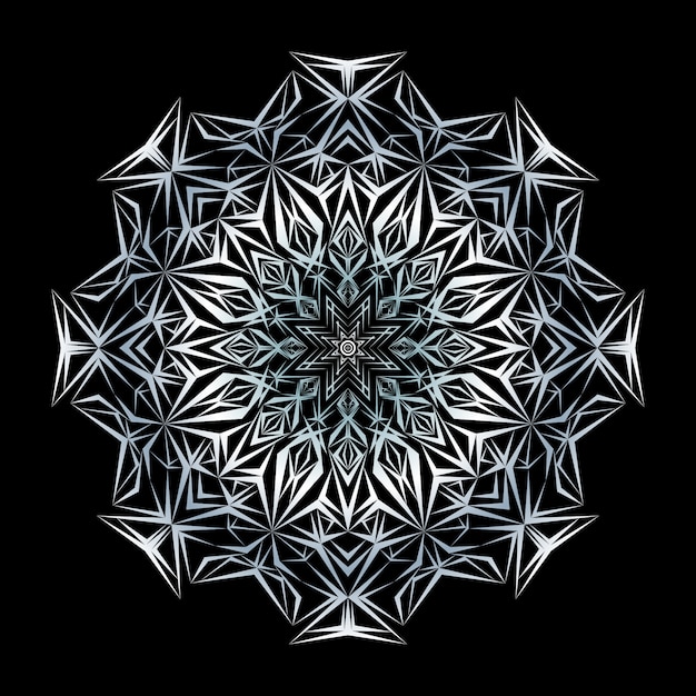 Luxury ornamental mandala design