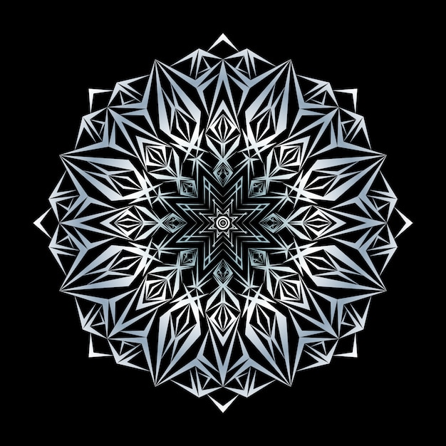 Luxury ornamental mandala design