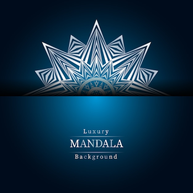 Luxury ornamental mandala design