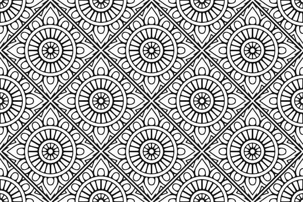 Luxury ornamental mandala design  