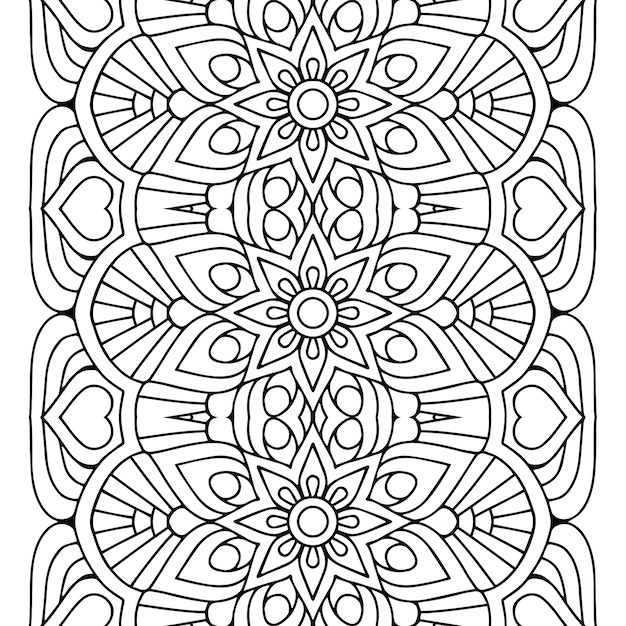 Luxury ornamental mandala design 