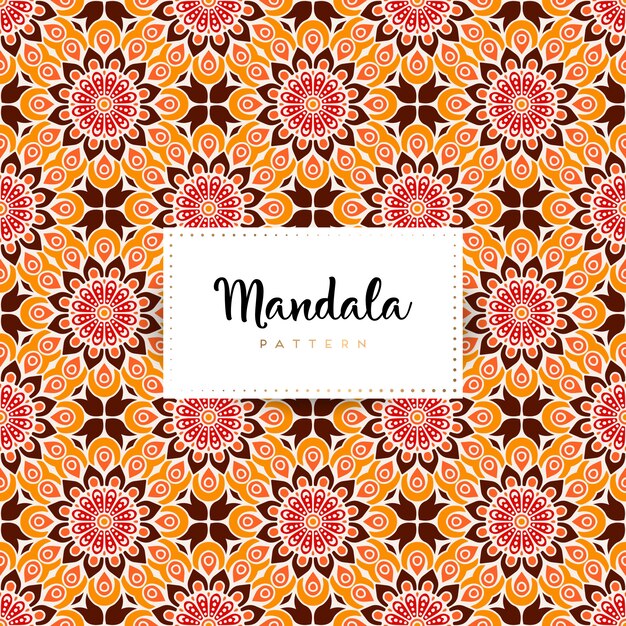 Luxury ornamental mandala pattern background