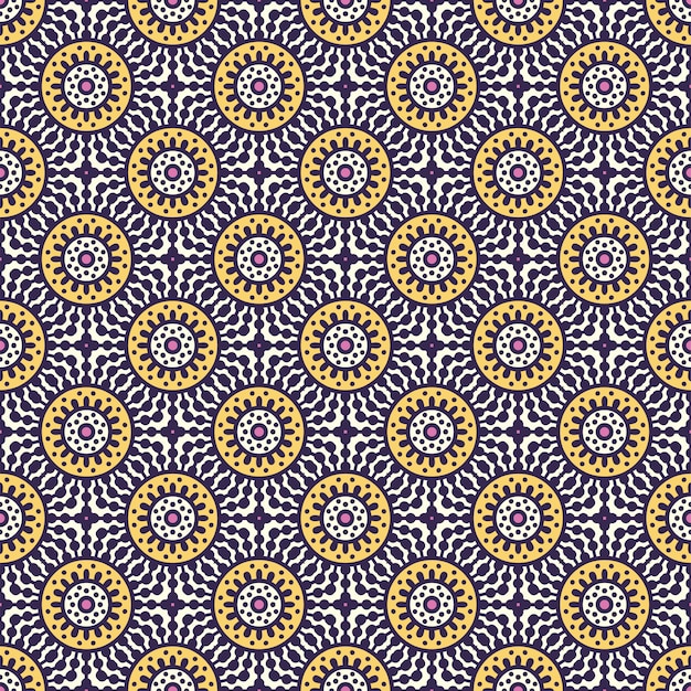 Luxury ornamental mandala pattern