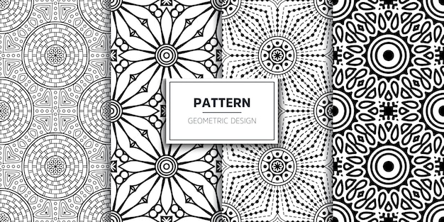 Luxury ornamental mandala seamless pattern