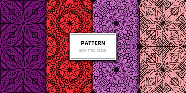 Luxury ornamental mandala seamless pattern