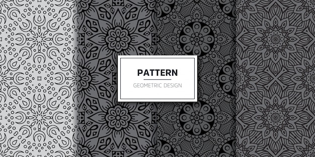 Luxury ornamental mandala seamless pattern