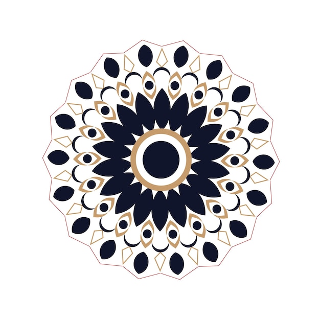 Luxury ornamental mandala vector background