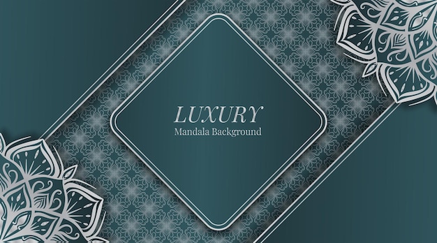 Luxury ornamental mandala vector design