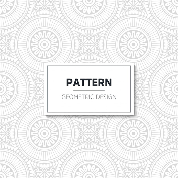 Luxury pattern mandala design 