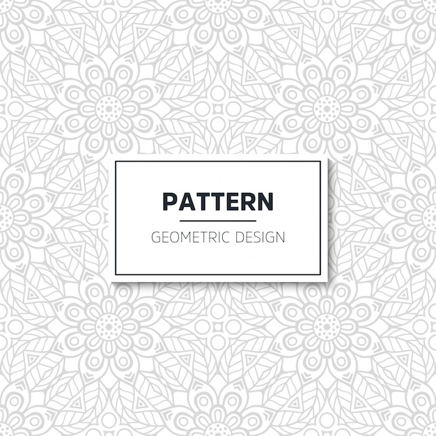 Luxury pattern mandala design 