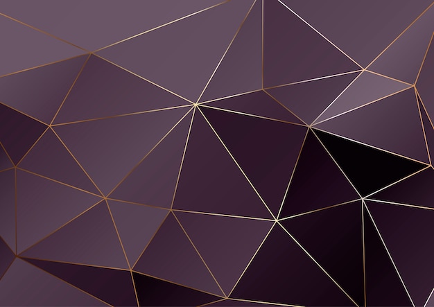 Luxury polygonal background