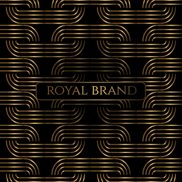 Luxury Premium Background with Gold Color