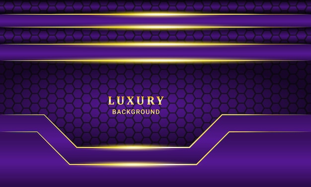 Luxury purple gradient colour abstract background for social media design vector