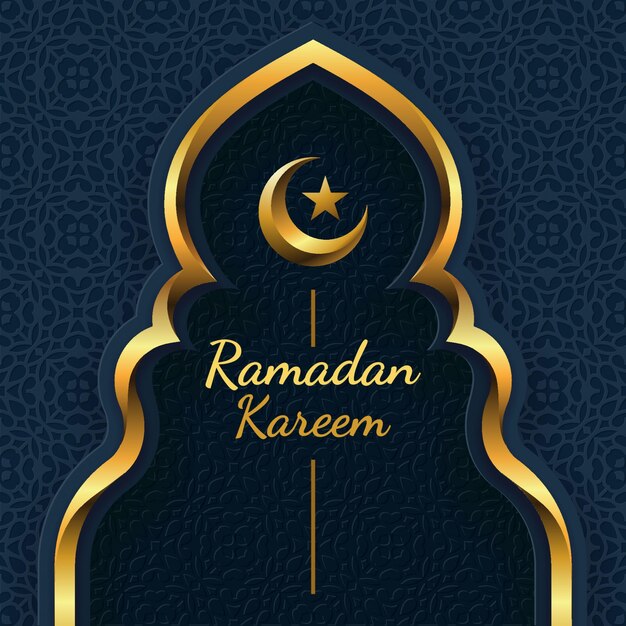 Luxury ramadan background