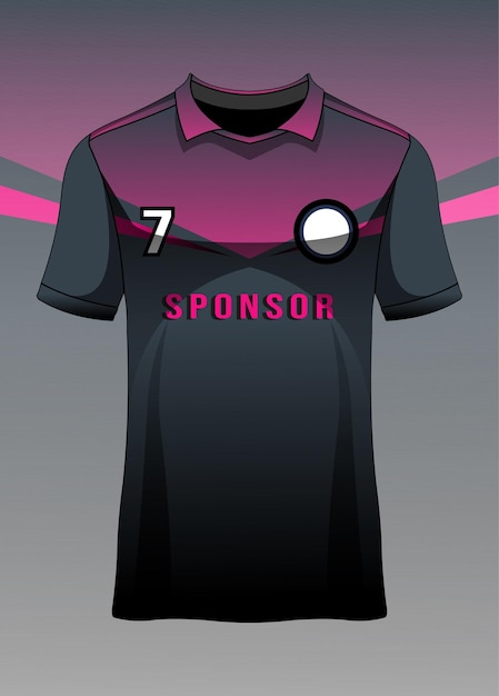 luxury soccer jersey design