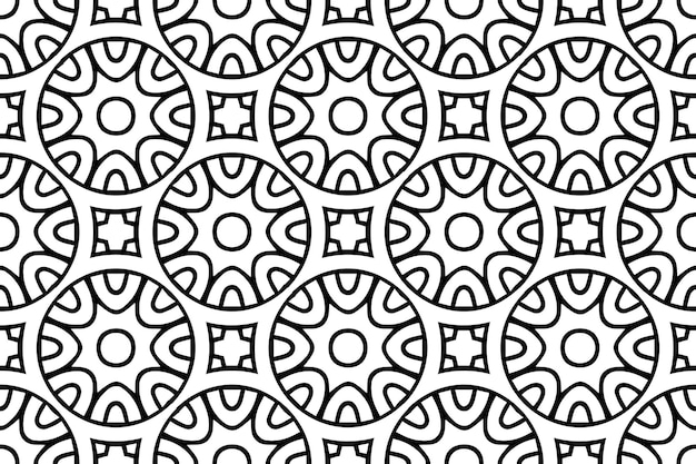 Luxury template Background black mandala