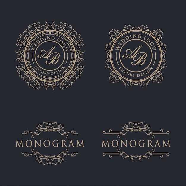 Luxury template logo design