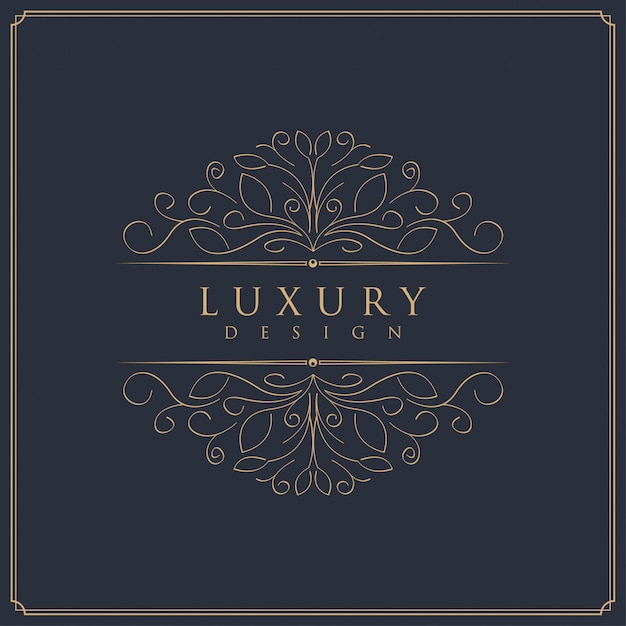 Luxury template logo design