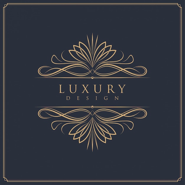 Luxury template logo design