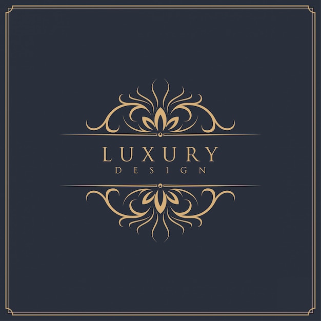 Luxury template logo design