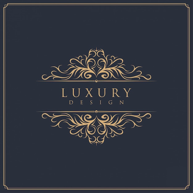 Luxury template logo design