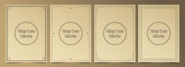 Luxury vintage frame collection