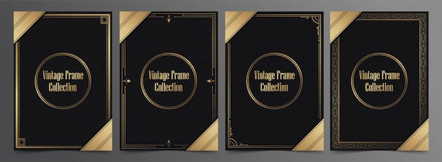 Luxury vintage frame collection