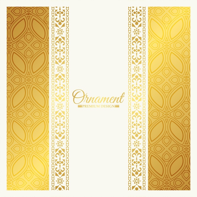 Luxury white calligraphy swirl border background