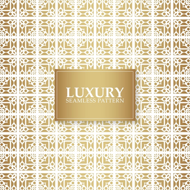 Luxury white ornament pattern design background