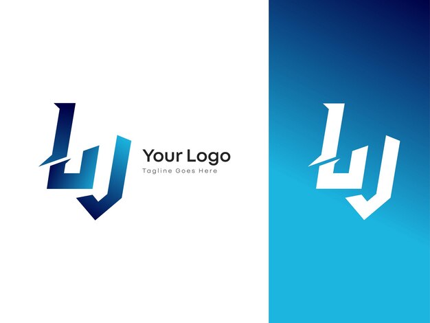 LV logo letter for tech and multiple usevector work