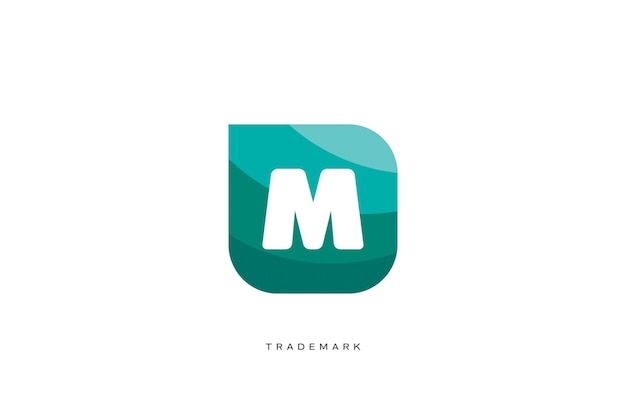 M Letter Vector Trademark Brand Logo