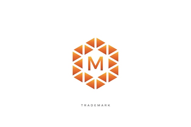 M Letter Vector Trademark Brand Logo