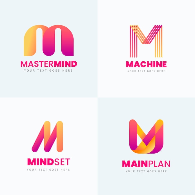 M logo collection