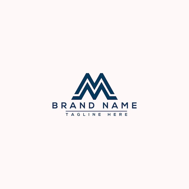 M Logo Design Template Vector Graphic Branding Element