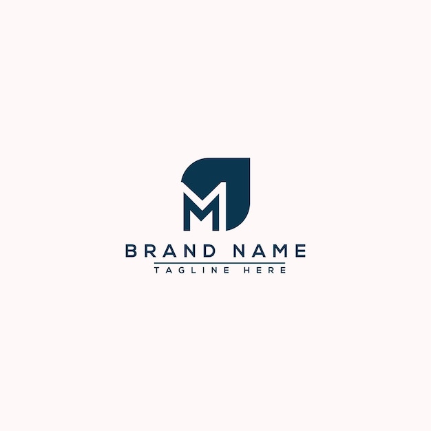 M Logo Design Template Vector Graphic Branding Element