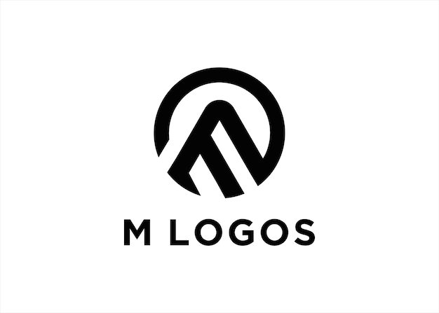 m logos design template