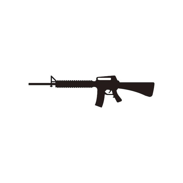 M16 icon vector