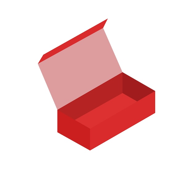 Macaroons box isometric