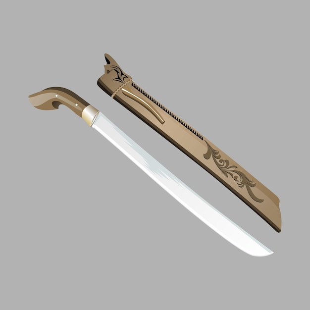 Vector machete vector image and illustration