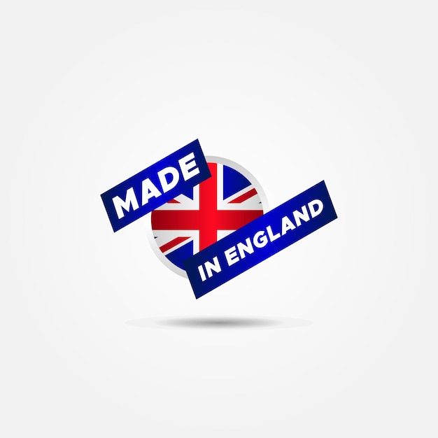 Made In England Elegant Label Product Design