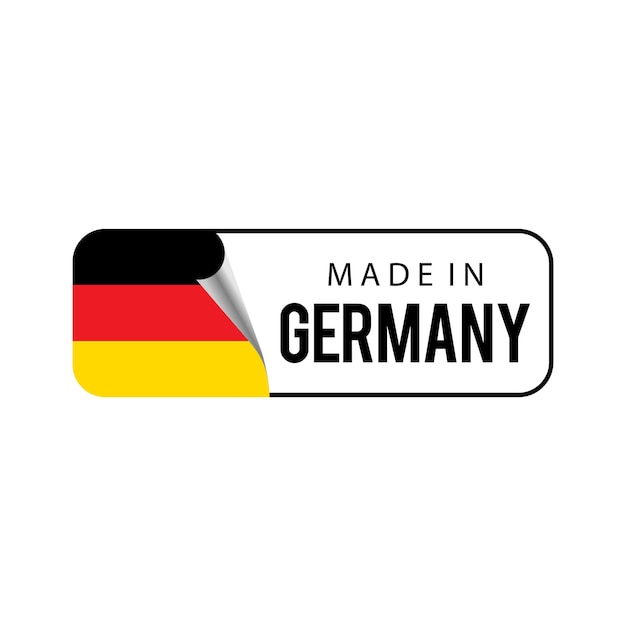 Made in Germany. vector illustration for label, sticker, logo, icon, seal, emblem, and others