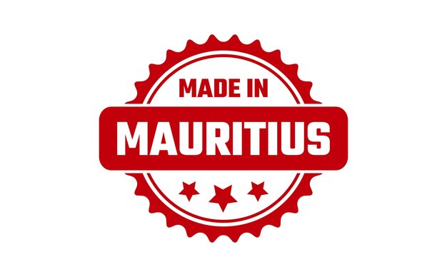 Made In Mauritius Rubber Stamp