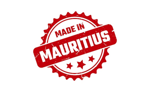 Made In Mauritius Rubber Stamp