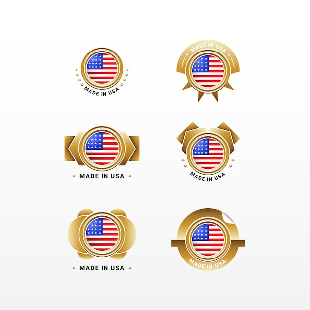 Made In USA Luxury Label Design